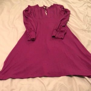 Gently used Free People fucsia dress.